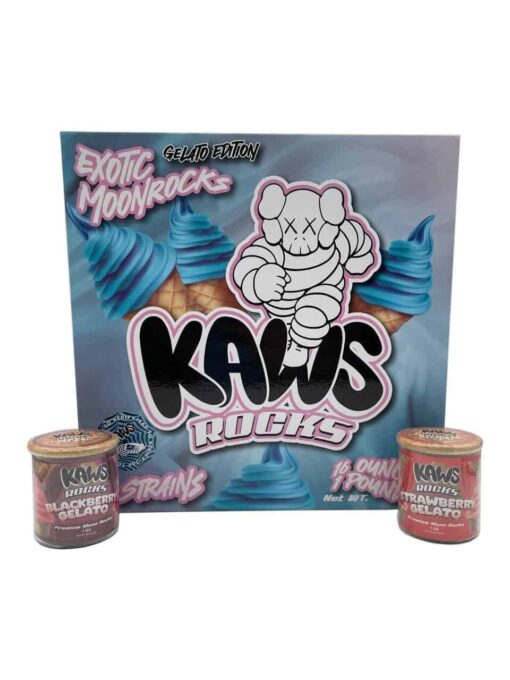 KAWS-GELATO-MOONROCKS