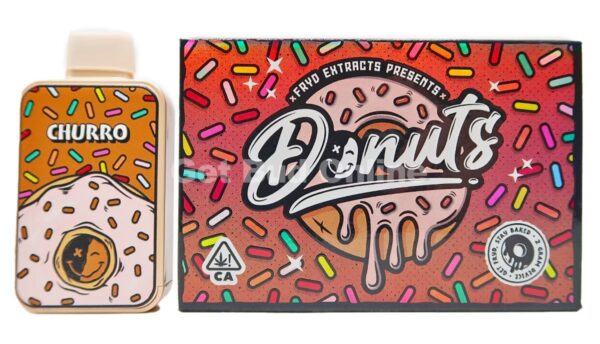 Fryd Donuts Live Resin + Liquid Diamond Disposable Vape Fryd Donuts Live Resin + Liquid Diamond Disposable Vape